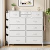 Gikpal 12 Drawer Dresser for Bedroom, Cupboards & Cabinets, Tall Dressers & Chests of Drawers for Bedroom, Side Pockets and Hooks, Living Room - 2 of 4