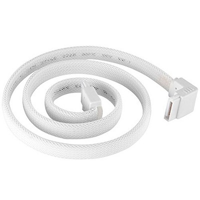 SilverStone Technology SST-CP08-SATA CABLE-90 TO 180 500MM white