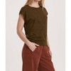 Women's Lacey Suede Top - Another Love - 2 of 4
