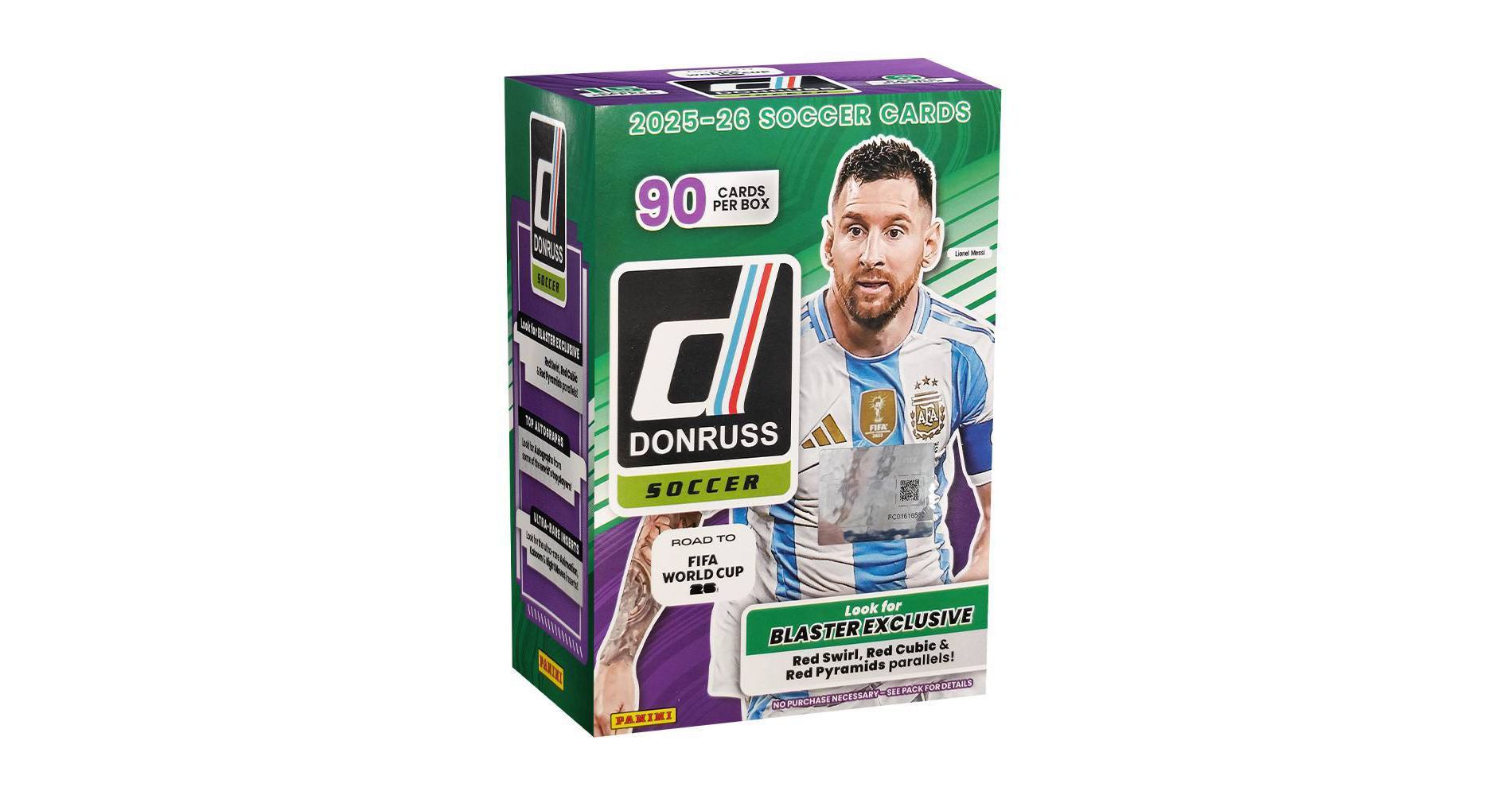 2025-26 Panini FIFA Donruss Soccer Trading Card Blaster Box