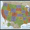 National Geographic United States Decorator Map, Enlarged and Laminated, 43.5" x 30.5" - 2 of 3