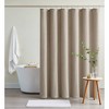 Cannon Heritage Cotton Waffle Shower Curtain - 2 of 4