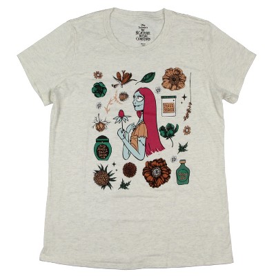 The Nightmare Before Christmas Women's Sally Potions And Herbs Adult T Shirt