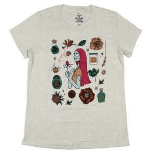 The Nightmare Before Christmas Women's Sally Potions And Herbs Adult T Shirt - 1 of 3
