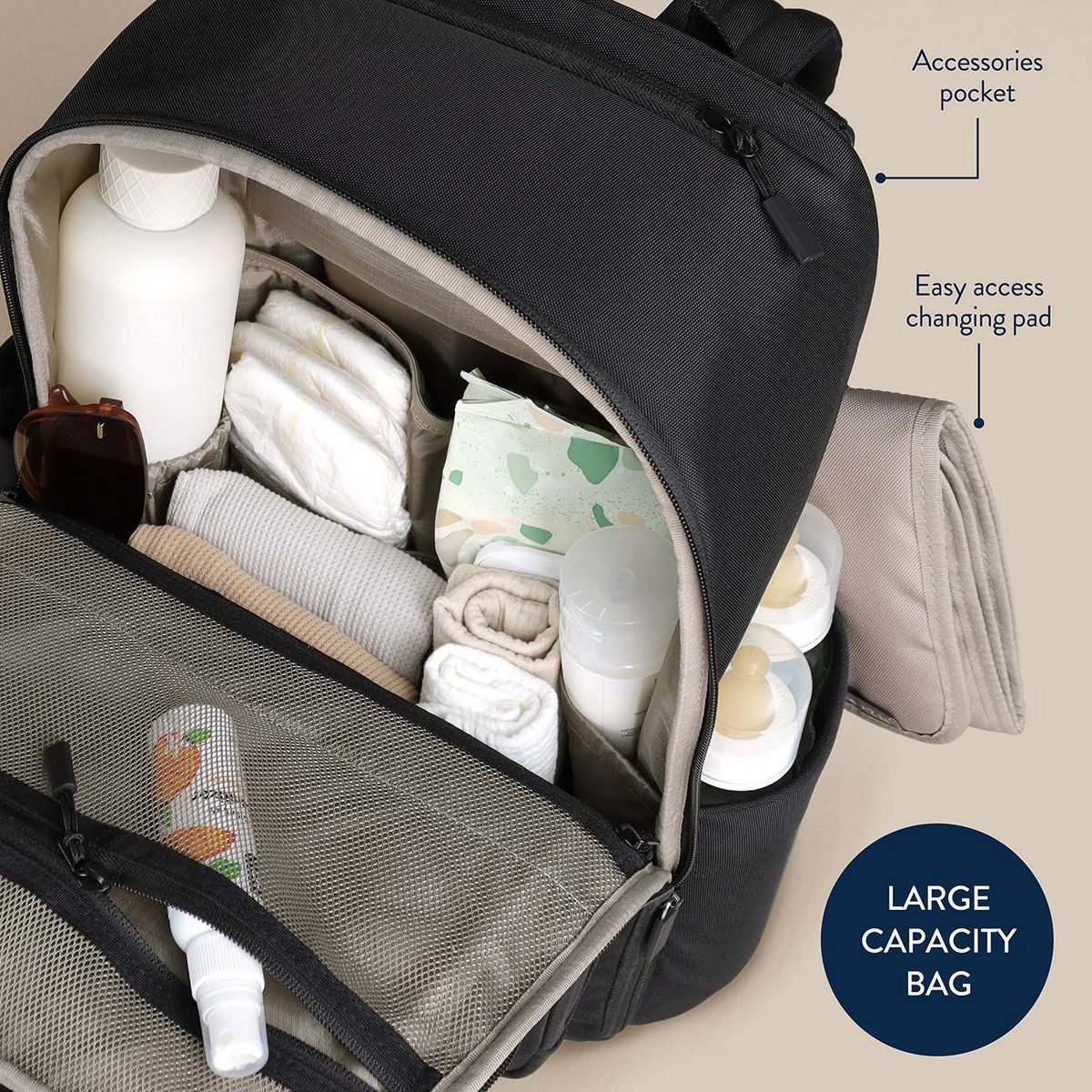 Itzy Ritzy Belong Utility Backpack Diaper Bag - thumbnail 7