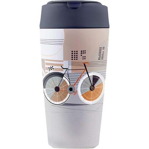 Plant-based Sustainable Deluxe Cup, Reusable Coffee Mug With Resealable Lid  - Girl Beige Lid : Target