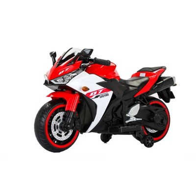 Lomsoe Electric motorcycle/ 12V Kids toys motorcycle/Kids electric car/electric ride on toys for 3 4 5 6 years Boys Girls with Training