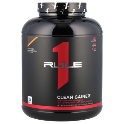 Rule One Proteins Clean Gainer™, Chocolate Peanut Butter, 4.8 lb (2.18 kg)