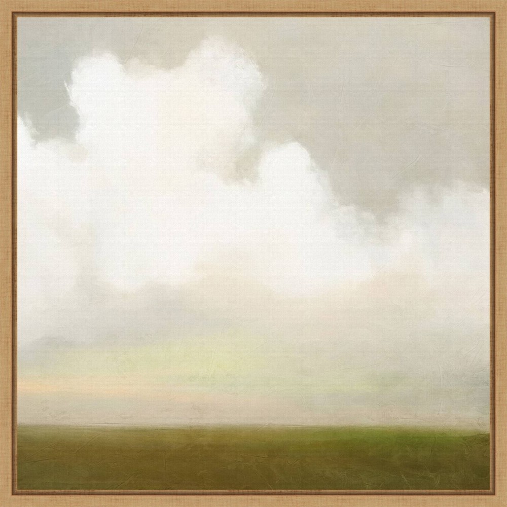 Photos - Other Decoration Amanti Art 22"x22" Drifting Clouds by Urban Road: Modern Style, Lithograph, Polystyrene Frame