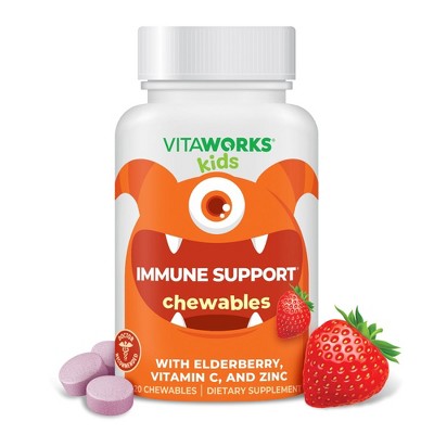 VitaWorks Elderberry + Zinc + C - Chewables - 120 ct.