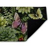 Stupell Industries Dark Succulents Midnight Garden Printed Outdoor Door Mat, design by Nicole Tamarin, 18"x30" - 2 of 4