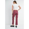 Women's The Coated Straight Leg - JUST BLACK DENIM - 2 of 4