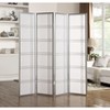 NicBex 4-Panel Room Divider Folding Fabric Privacy Screen with Paper-Looking Partition for Home & Office - 2 of 4