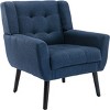 Streamdale Modern Soft Linen Material Ergonomics Accent Chair Living Room Chair Bedroom Chair Home Chair - 4 of 4