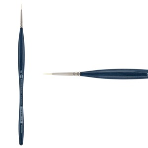 Borciani e Bonazzi Unico Bianco Synthetic Series 830 Paint Brush, Round 2 - Acrylic, Oil, Gel, Impasso Painting - Ergonomic Handle, Cruelty-Free, - 1 of 4