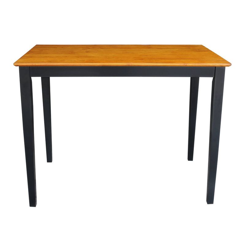 30' X 48' Solid Wood Top Counter Height Table with Shaker Legs - International Concepts, 3 of 8