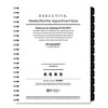 Executive Weekly/Monthly Planner Refill with 15-Minute Appointments, 11 x 8.25, White Sheets, 12-Month (Jan to Dec): 2025 - 4 of 4