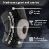 DR. BRACE ELITE Knee Brace with Side Stabilizers & Patella Gel Pads for Maximum Knee Pain Support and fast recovery for men and women - 3 of 4