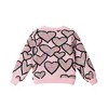 Andy & Evan  Toddler  All-Over Heart Sweater w/Legging Set - 4 of 4