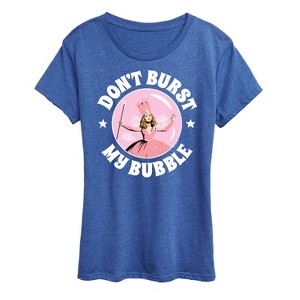 Women's - Wizard of Oz - Don't Burst My Bubble Short Sleeve Graphic T-Shirt - 1 of 4