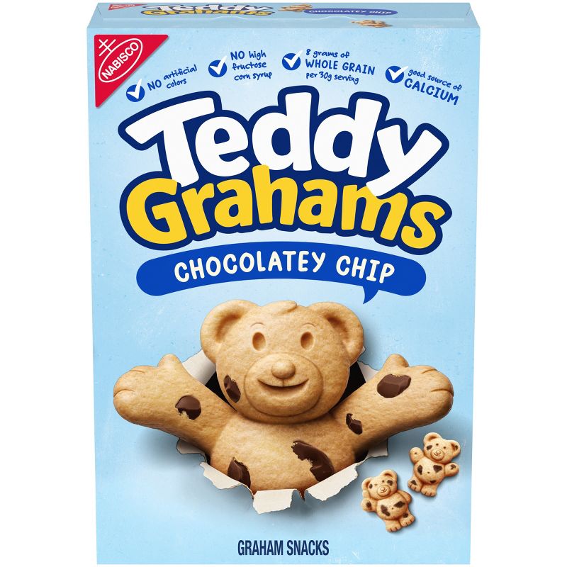 Teddy Grahams Chocolatey Graham Snacks - 10oz, 1 of 15