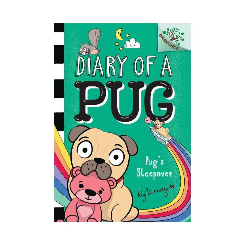 Pug's Sleepover: A Branches Book (Diary of a Pug #6) - by Kyla May, 1 of 2