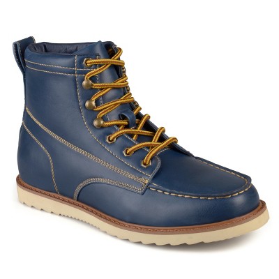 blue boots mens