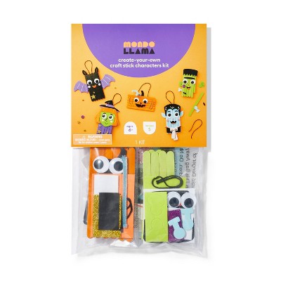 Halloween Stick Character Craft Kit - Mondo Llama™