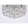 Elegant Lighting Tully 4 lights pendant in chrome - image 4 of 4