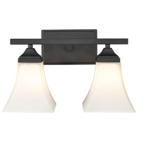 Millennium Lighting 2 - Light Vanity in  Matte Black - 1 of 2