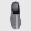 Isotoner Men's Kai Micro Textured Knit Hoodback Slippers - 3 of 4