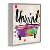 Stupell Industries Unwind Rainbow Colors Icon Bath, 17" x 17" - 3 of 4