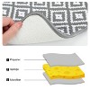 LunaLulinlk 2pcs Dish Drying Mats, Absorbent Microfiber Kitchen Dish Drainers, 18 x 16", Gray - 3 of 4