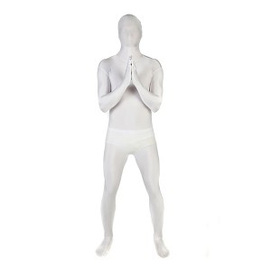 White Adult Costume Morphsuit - 1 of 4