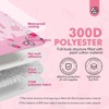 SAVILAND Nail Polish Organizer Bag: Professional Nail Kit Organizer (Pink) - 4 of 4