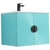 Pellabay Modern Bathroom Vanity with Fluted Circular Doors - Sink Included - 4 of 4