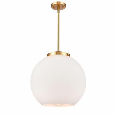 Athens - 1 Light Pendant In Industrial Style-16.38 Inches Tall and 15.75 Inches Wide