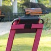 Syemin Patio Accent Chairs Set of 2, Outdoor Chair, Park Love Seat with Breathable Sling Fabric for Lawn, Garden and Porch, Red, 24.5"*27.5"*43" - 4 of 4