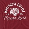 Men's Morehouse College Official Maroon Tigers T-Shirt Maroon Tigers - 2 of 4