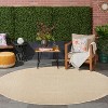 Nourison Tulum Basketweave Solid Indoor/Outdoor Rug - 2 of 4