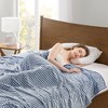 Sapphtopaz 1PC Carved Microvelour Plush Blanket, All seasons Back Printed Cooling Blanket Throw Blanket, Machine Washable for Living Room or Bedroom - 4 of 4