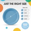 Exquisite Disposable Plastic Dinner Plates- 100 Count - 3 of 4