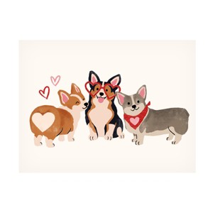 Trademark Fine Art - Victoria Barnes  Little Legs Big Heart VIII Canvas Art - 1 of 4