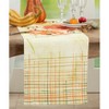 Saro Lifestyle Pumpkin Design Long Table Runner, Multicolored, 16" x 72" - 3 of 3