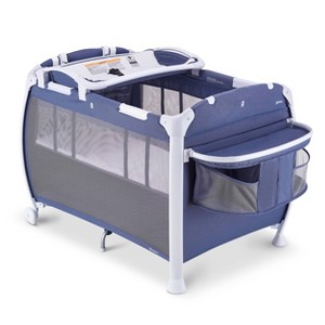 Joovy Room Premium All-in-One Playard and Nursery Center - Slate - 1 of 4