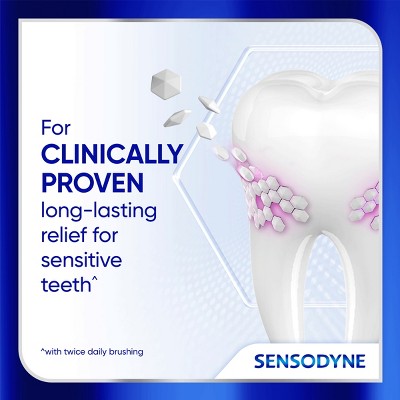 Sensodyne Clinical Repair Whiten & Shine Toothpaste - 3.4oz/3pk