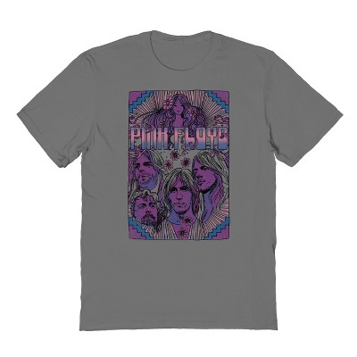 Pink Floyd Men's Purple Frame Short Sleeve Graphic Cotton T-Shirt