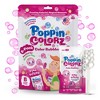 South Beach Bubbles PoppinColorz 8-Piece Bubble Solution and Wands Party Pack | Pink Pizzaz - 2 of 4