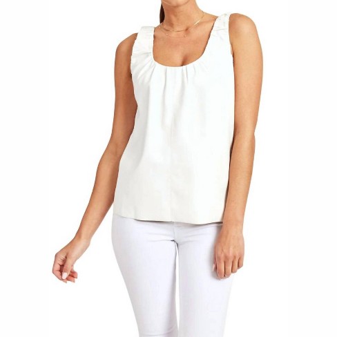 Women's Vegan Leather Top - DOLCE CABO - image 1 of 3