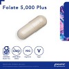 Pure Encapsulations - Folate 5,000 Plus - Activated Folate, Vitamin B12 and B6 Combination - 60 Capsules - 3 of 4